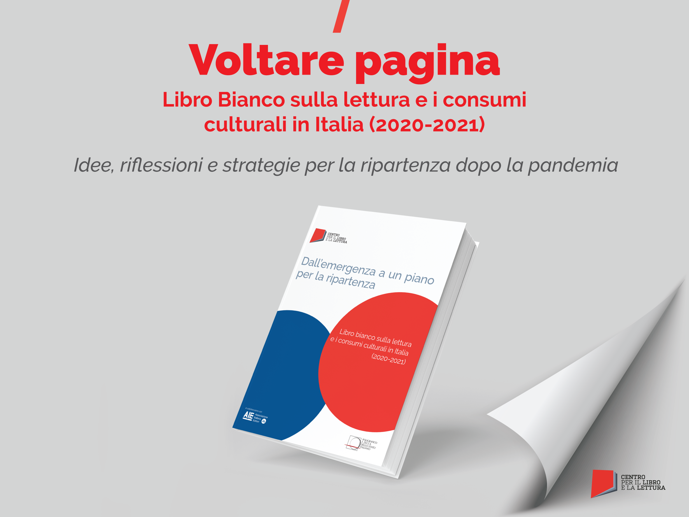 “Voltare pagina”: il 31 marzo evento di presentazione del Libro Bianco sulla lettura
