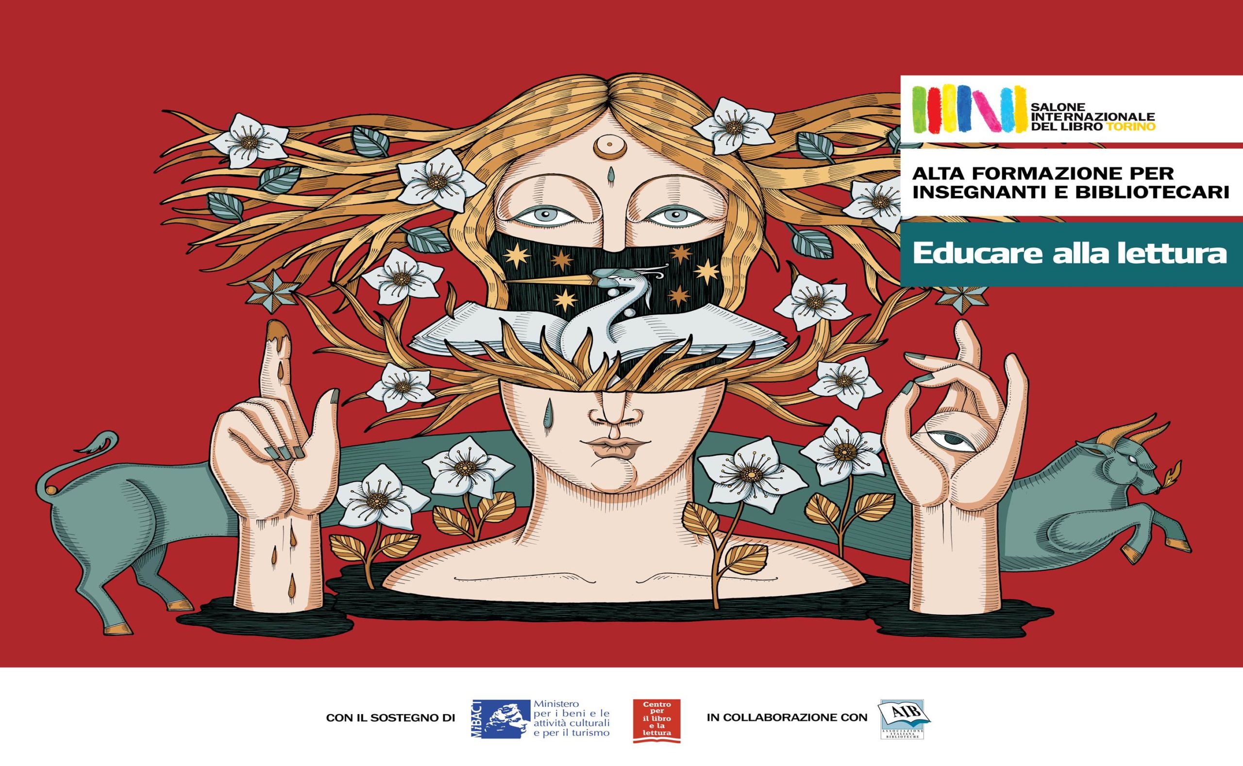 “Educare alla lettura” va on line! Dal 3 al 16 dicembre sei appuntamenti in collaborazione con Salone del Libro e AIB