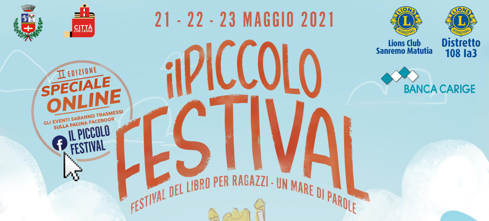Dal 21 al 23 maggio la seconda edizione de “Il Piccolo Festival”