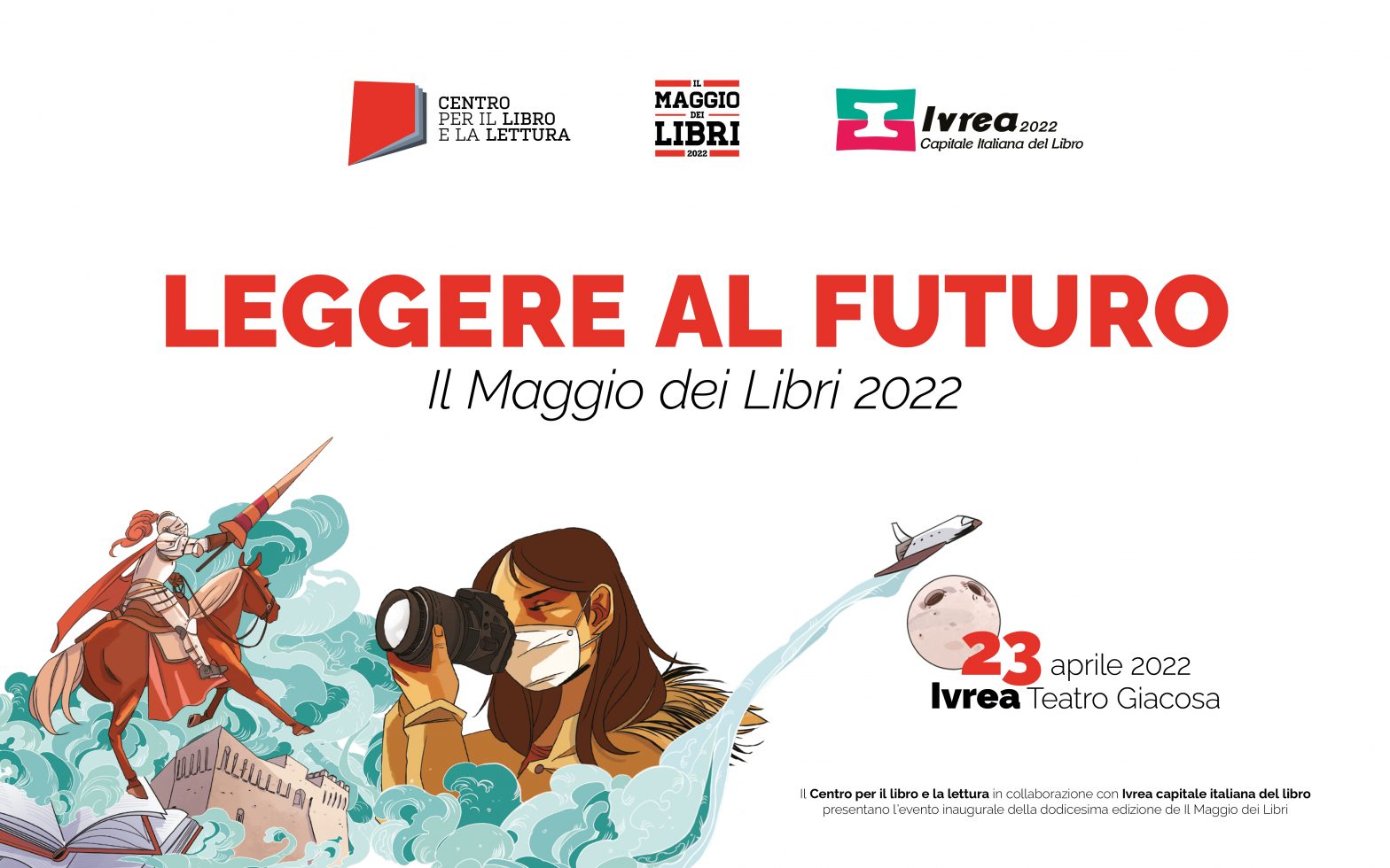 [VIDEO] A Ivrea l’inaugurazione de Il Maggio dei Libri 2022