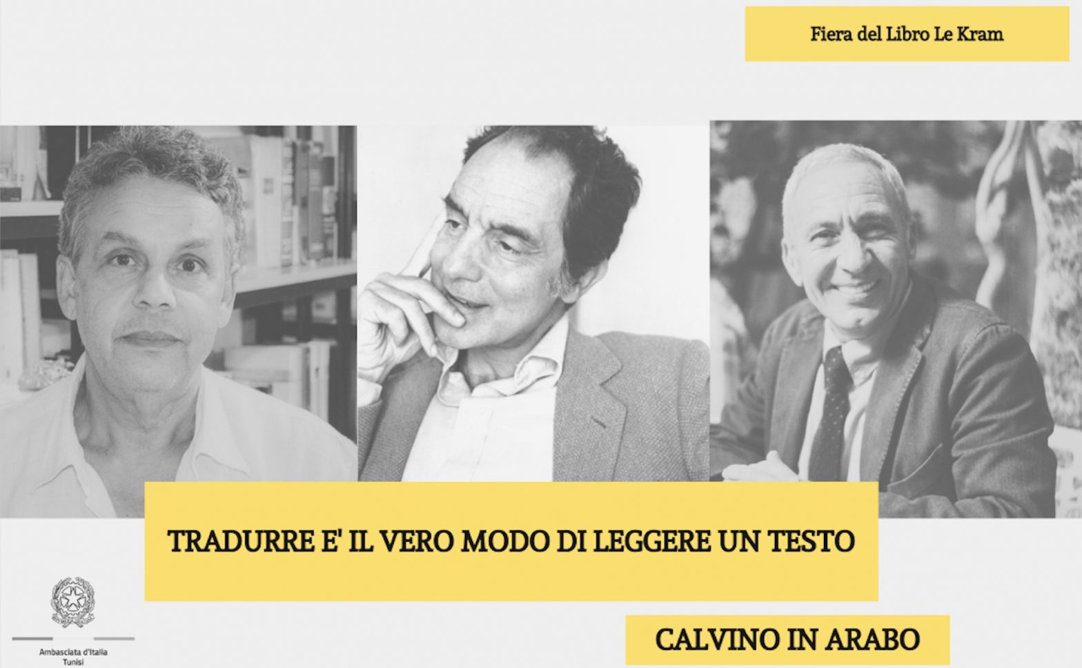 L’Italia torna dopo 15 anni alla Fiera Internazionale del Libro di Tunisi