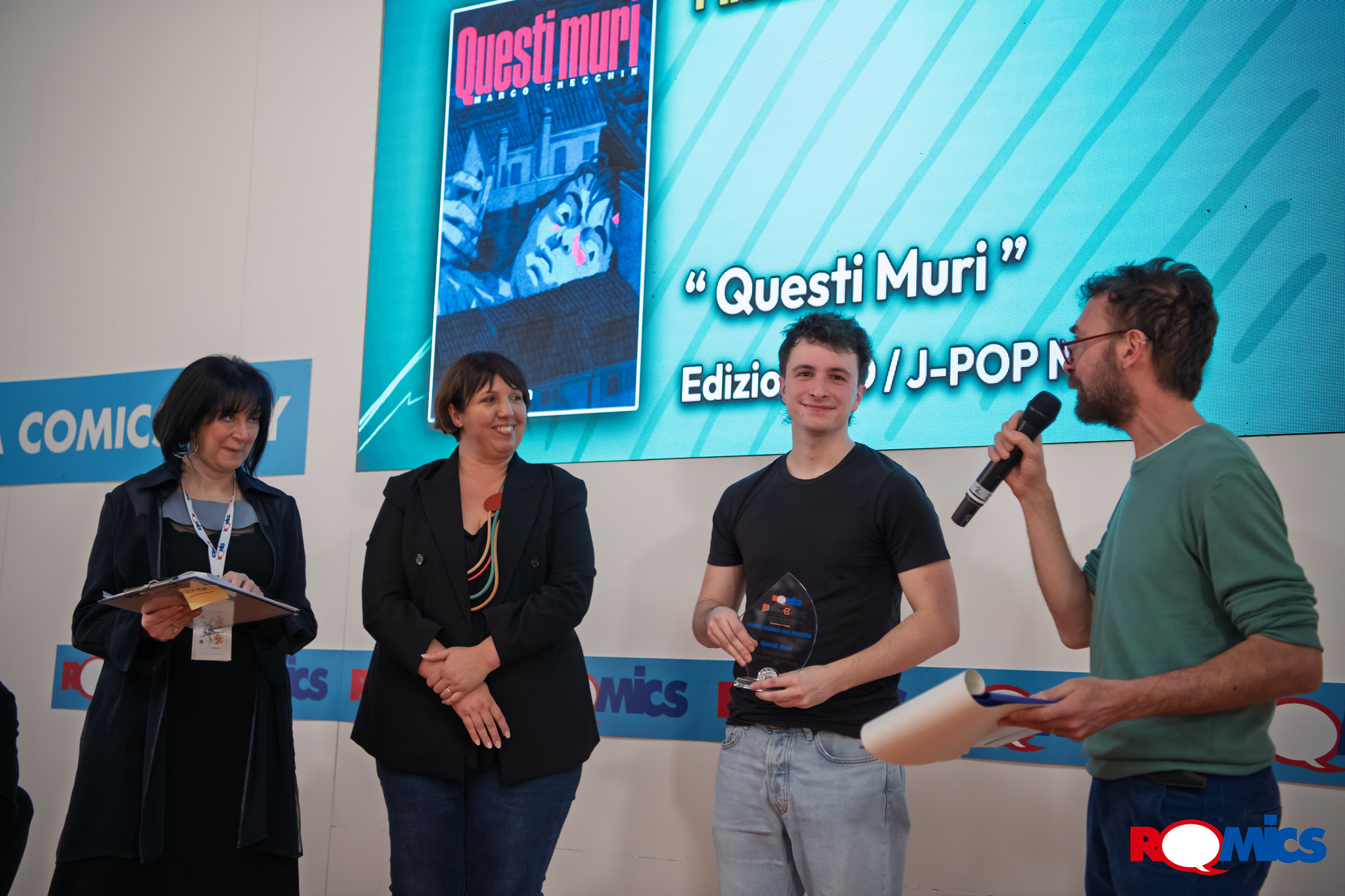 Tra i vincitori del Premio Romics del Fumetto 2025 anche Stefano Dorigo, autore di “Disegniamo il Maggio” 2025