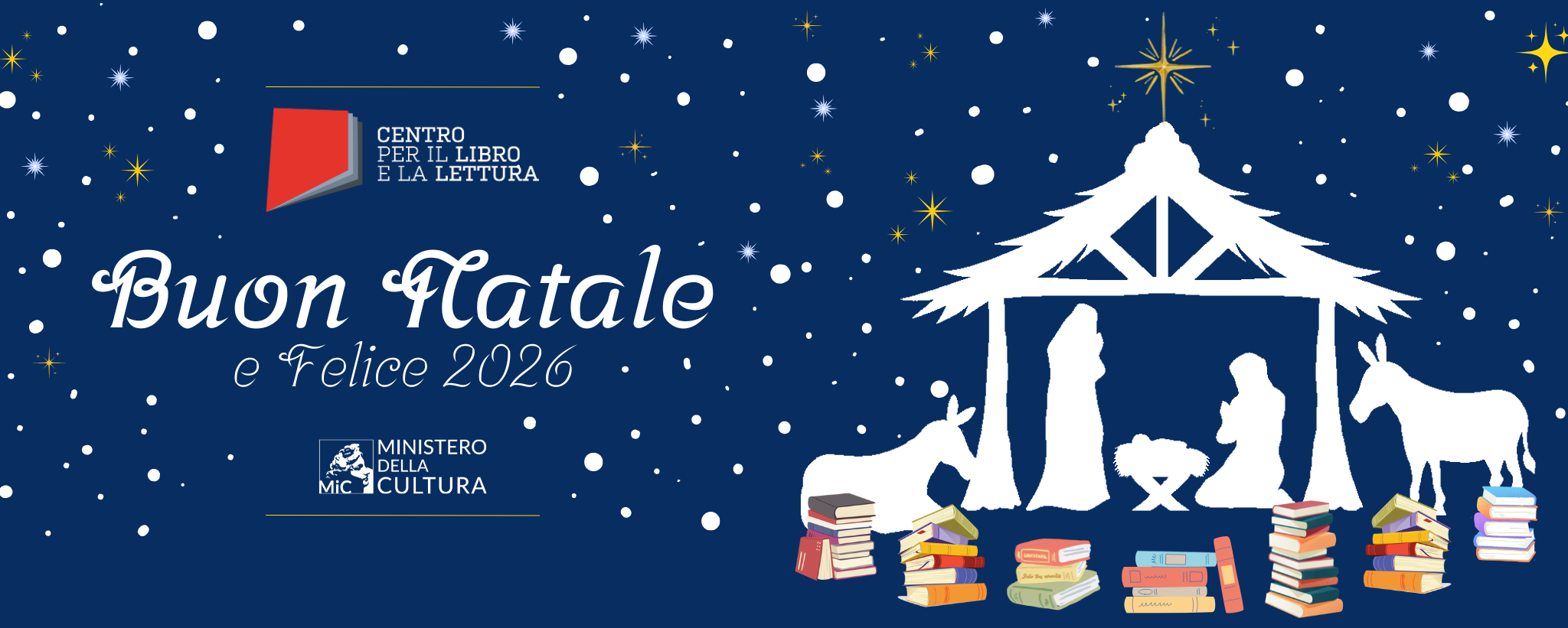 Auguri dal Centro per il libro e la lettura