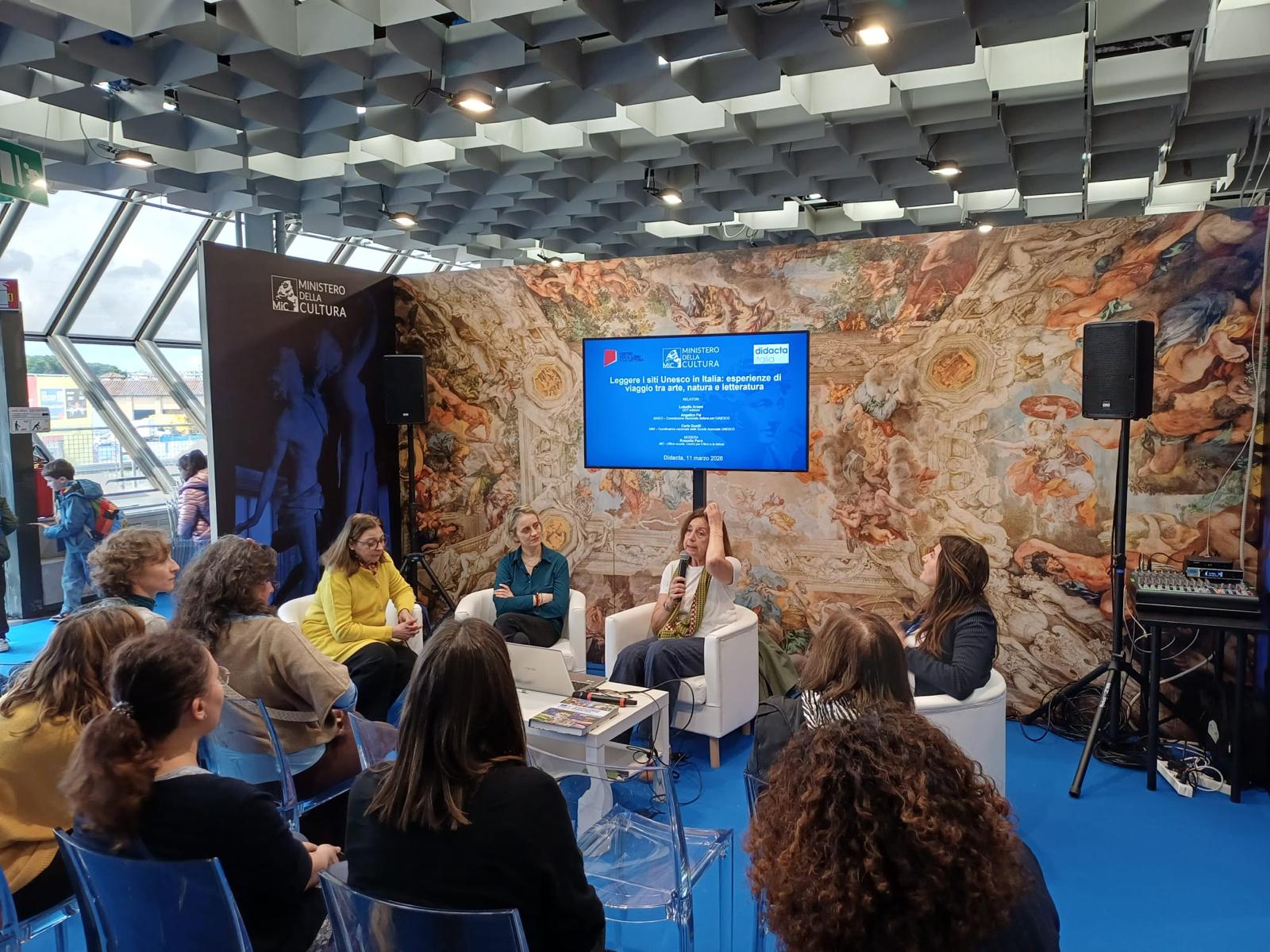 A Firenze, per Didacta, il progetto “Leggere i siti del Patrimonio Unesco in Italia”